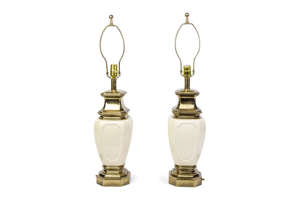 Sensational Pair Of Mid-Century Modernist Lamps By Stiffel