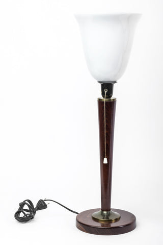 Wonderful 1930's French Art Deco Table Top Lamp By Mazda