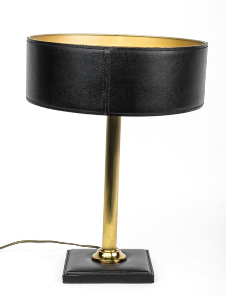 Stunning 1940's Brass Table Lamp Attributed to Adnet