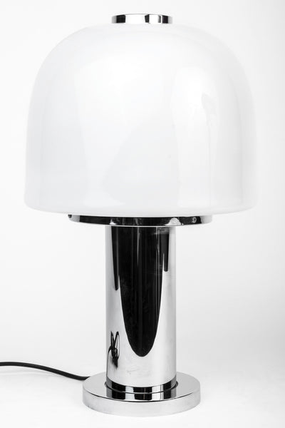 Italian Pop Art Lamp Chrome 1960s Martinelli Luce Era Mid Century Modern