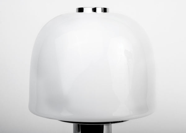 Italian Pop Art Lamp Chrome 1960s Martinelli Luce Era Mid Century Modern