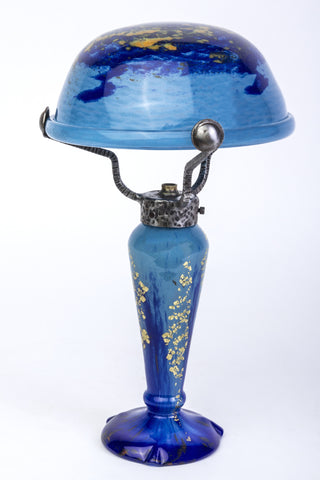 Stunning 1920's Art Deco Table Lamp By Daum Nancy