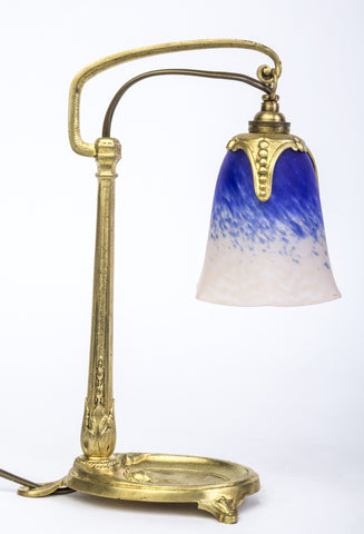 Exquisite French Art Deco Table Lamp By C. Ranc & Charles Schneider