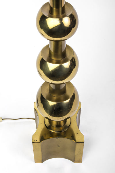Mid-Century Modernist Brass Lamp By Stiffel