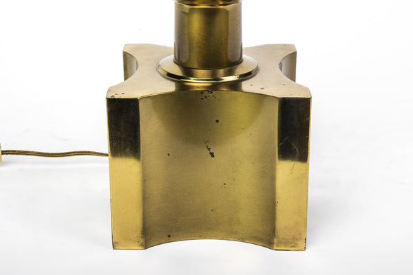 Mid-Century Modernist Brass Lamp By Stiffel