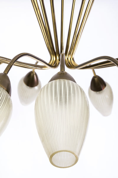 Mid-Century Modernist Spider Form Sputnik Chandelier - Art Deco Antiques
 - 4