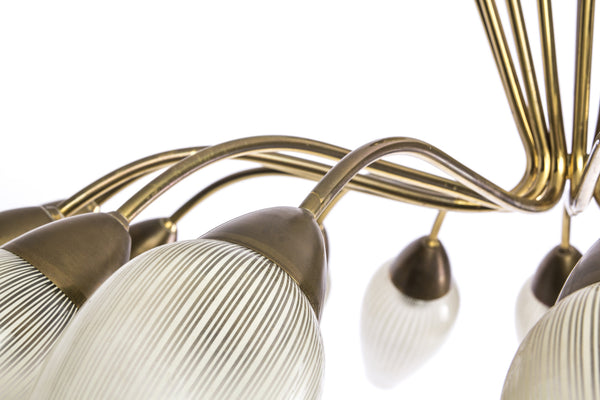 Mid-Century Modernist Spider Form Sputnik Chandelier - Art Deco Antiques
 - 5