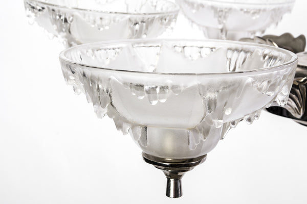 Impressive 1930's French Art Deco Chandelier Signed By Petitot - Art Deco Antiques
 - 3