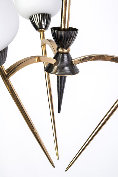 Sophisticated Stilnovo Chandelier - Art Deco Antiques
 - 5