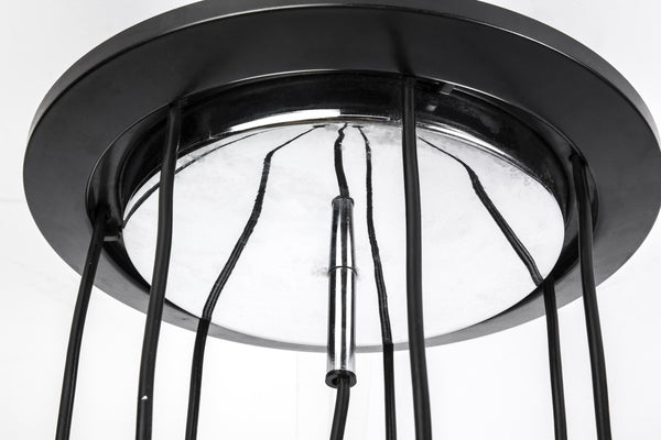 Exceptional Eight-Shades Mid-Century Modernist Pendant Possibly by  Doria - Art Deco Antiques
 - 5