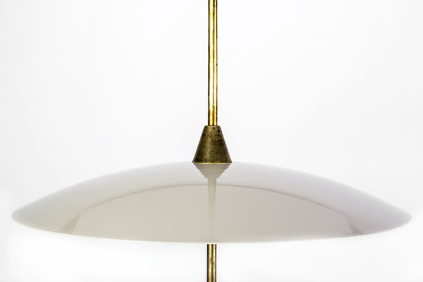 Chic 1950's Ceiling Lamp by Stilnovo Italy - Art Deco Antiques
 - 7