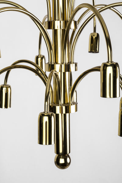 Luxe Italian Cascade Chandelier - Art Deco Antiques
 - 3