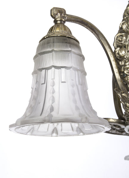 Stunning Early French Art Deco Chandelier - Art Deco Antiques
 - 2