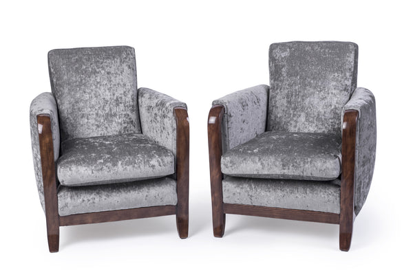 Exceptional Pair Of Armchairs By Jules Leleu - Art Deco Antiques
 - 1