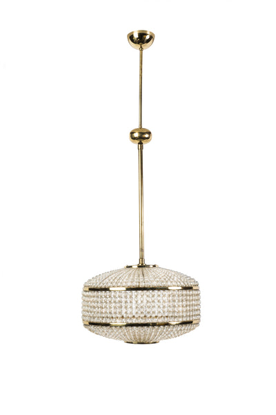 Exceptional Crystal Chandelier Pendant By Lobmeyr - Art Deco Antiques
 - 2