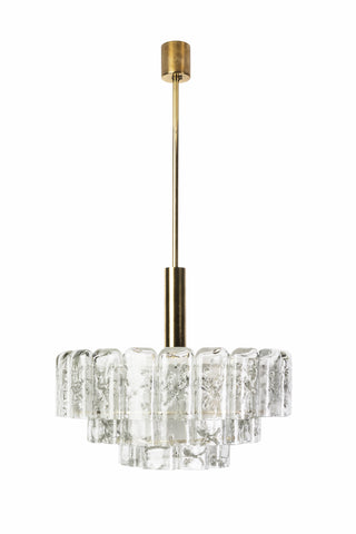 Gorgeous Mid-Century Modernist Chandelier By Doria - Art Deco Antiques
 - 1