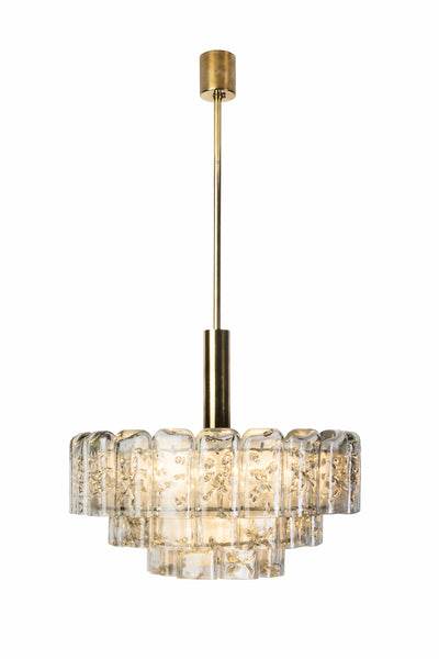Gorgeous Mid-Century Modernist Chandelier By Doria - Art Deco Antiques
 - 2