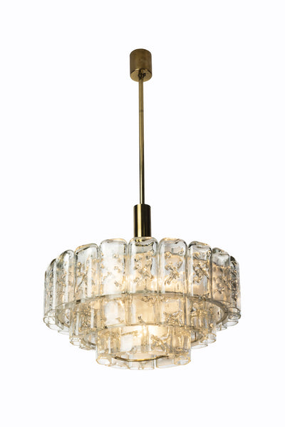 Gorgeous Mid-Century Modernist Chandelier By Doria - Art Deco Antiques
 - 4