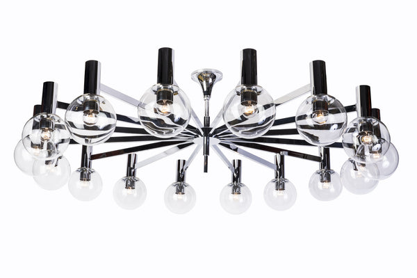 Stunning Swedish Sputnik Chandelier By Hans-Agne Jakobsson - Art Deco Antiques
 - 2