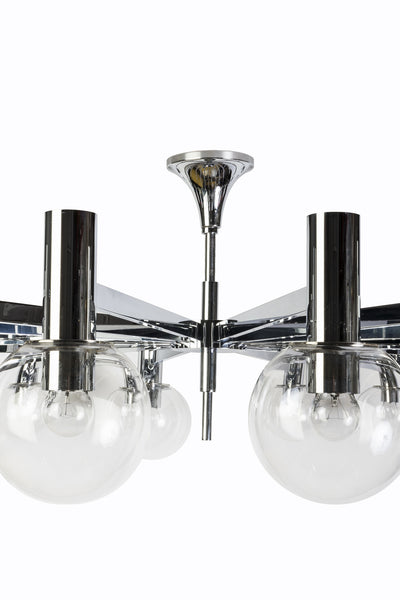 Stunning Swedish Sputnik Chandelier By Hans-Agne Jakobsson - Art Deco Antiques
 - 7