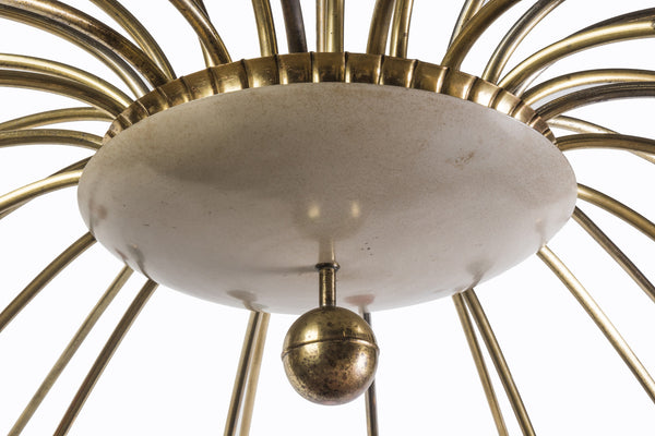 Unique Mid-Century Modernist Spider Form Sputnik - Art Deco Antiques
 - 7