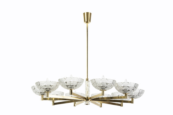 Gorgeous Austrian Mid-Century Modern Chandelier By Kalmar - Art Deco Antiques
 - 1