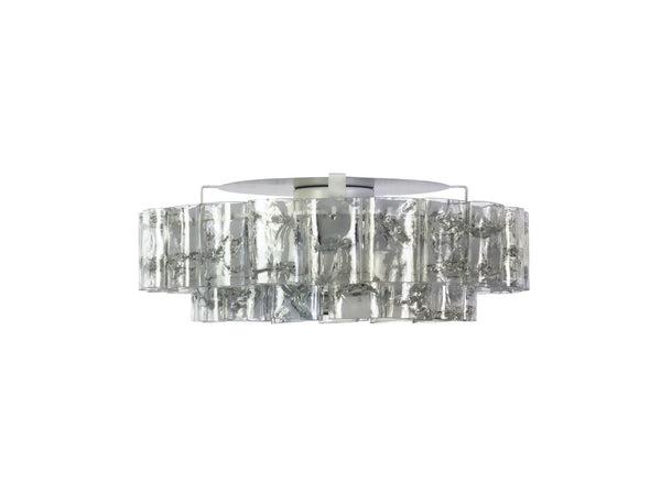 Beautiful 1960's Mid-Century Modernist Flush Mount By Doria - Art Deco Antiques
 - 3