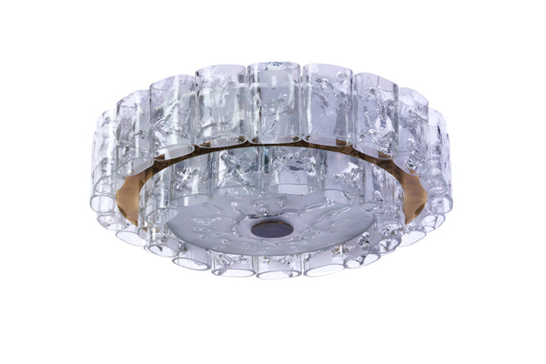 Beautiful 1960's Mid-Century Modernist Flush Mount By Doria - Art Deco Antiques
 - 1