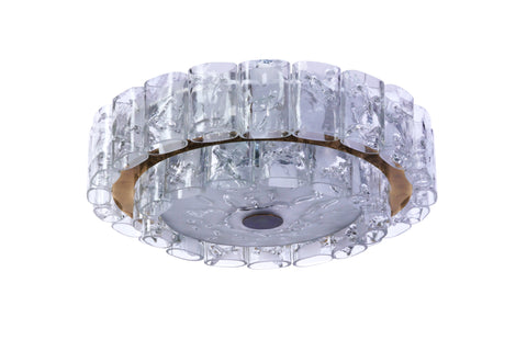 Beautiful 1960's Mid-Century Modernist Flush Mount By Doria - Art Deco Antiques
 - 1
