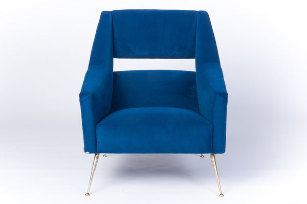 Pair Of Mid-Century Modernist Italian Club Chairs