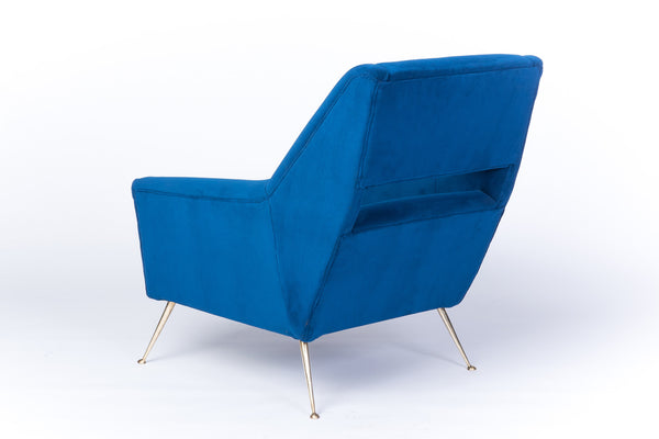 Pair Of Mid-Century Modernist Italian Club Chairs