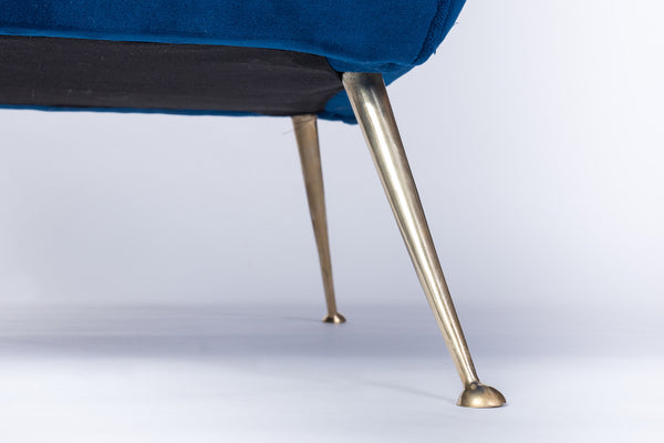 Pair Of Mid-Century Modernist Italian Club Chairs