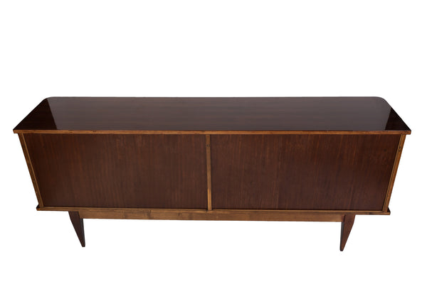 Luxe French Art Deco Buffet / Sideboard In Rio Palisander
