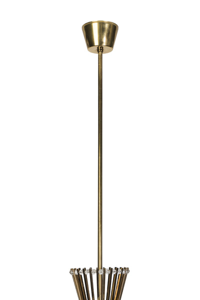 Sensational Mid-Century Modernist Chandelier By Emil Stejnar For Rupert Nikoll