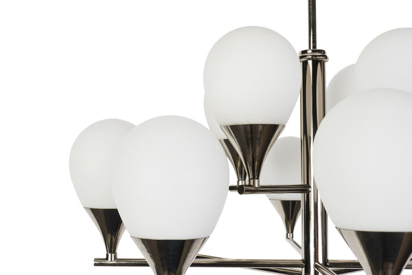 Mid-Century Modernist Chandelier By Stilnovo