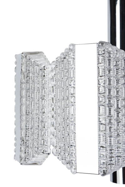 Sensational Grand Skyscraper Mid-Century Drum Chandelier By Kaiser Leuchten