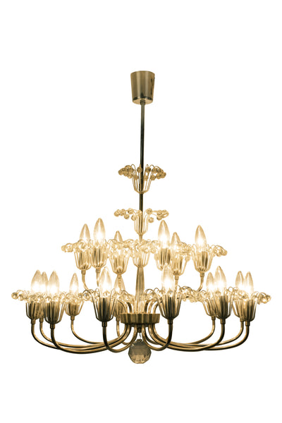 Grand Fountain Chandelier By Emil Stejnar