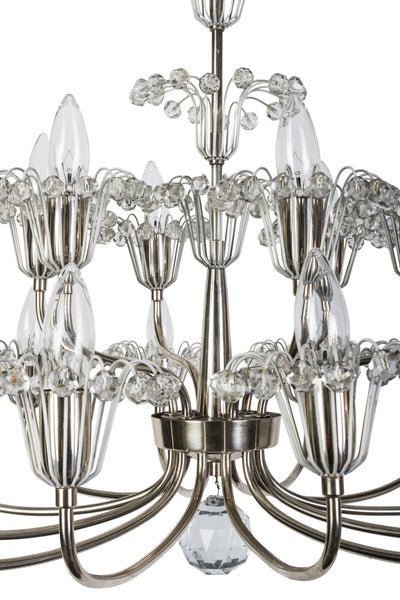 Grand Fountain Chandelier By Emil Stejnar