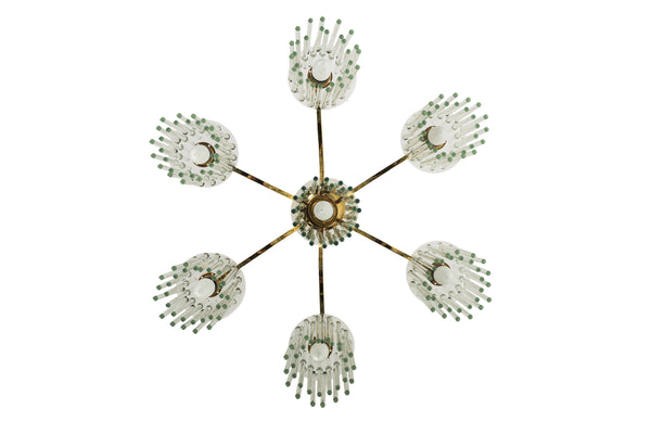 Exceptional Chandelier Pendant By Palwa