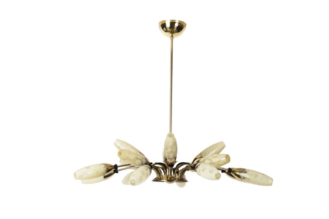 Spectacular 1950's 16-arm Austrian Sputnik Spider Chandelier