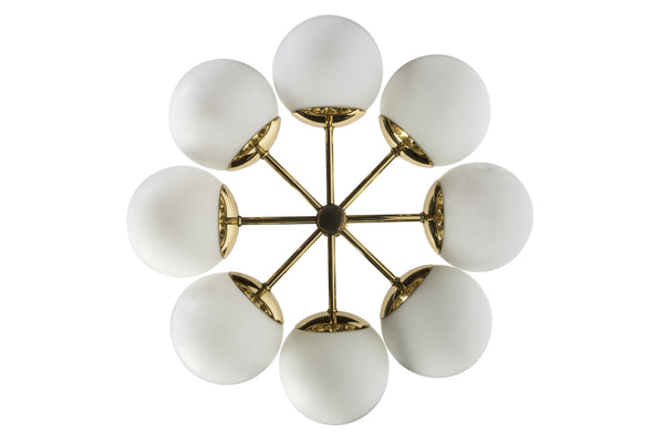 Fantastic Mid-Century Sputnik Chandelier By Kaiser Leuchten