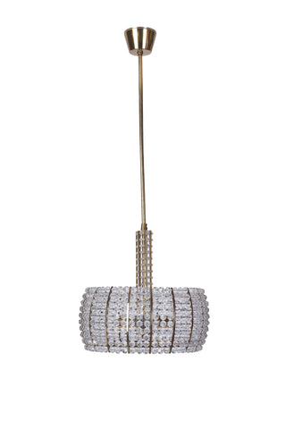Sensational Mid-Century Modernist Chandelier By Emil Stejnar For Rupert Nikoll