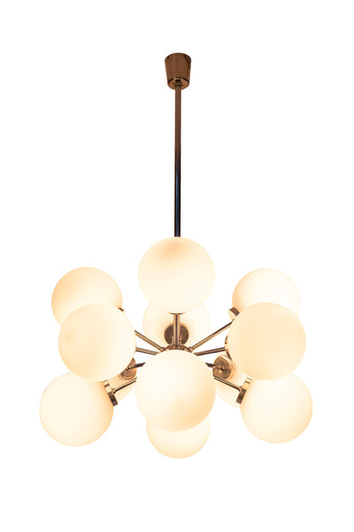 Gorgeous Mid-Century Modernist Chandelier By Richard Essig