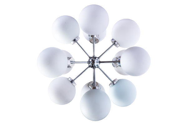 Gorgeous Mid-Century Modernist Chandelier By Richard Essig