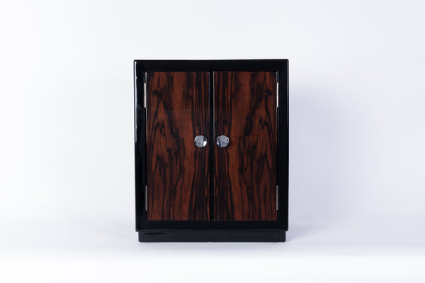Captivating French Art Deco Bar Cabinet