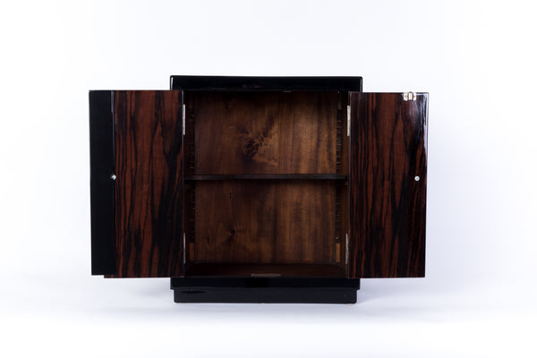 Captivating French Art Deco Bar Cabinet