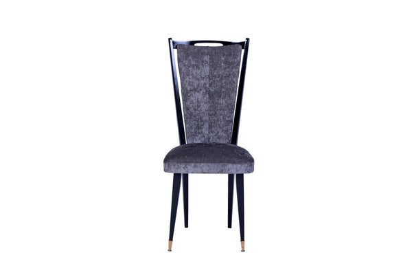 Stylish Set Of 6 Art Deco Dining Chairs