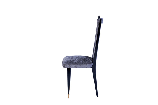 Stylish Set Of 6 Art Deco Dining Chairs