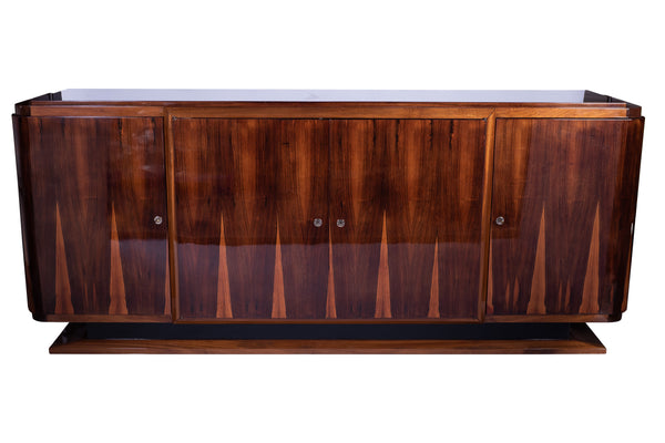 Grand French Art Deco Sideboard Credenza In Palisander