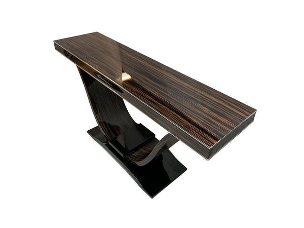 Art Deco Style Macassar Ebony Console
